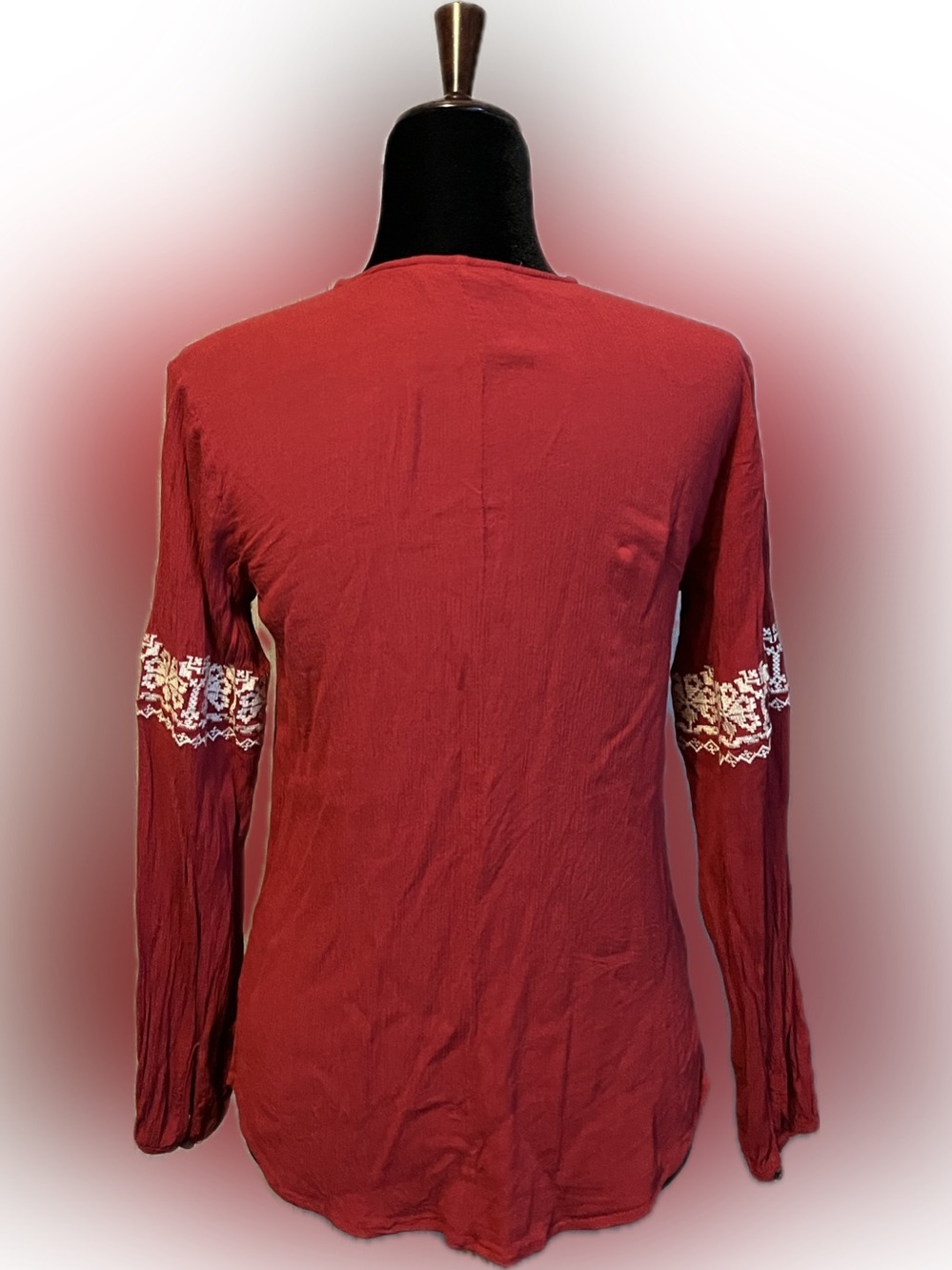 Love Stitch Stella Embroidered Bohemian Blouse size S - Picture 8 of 16